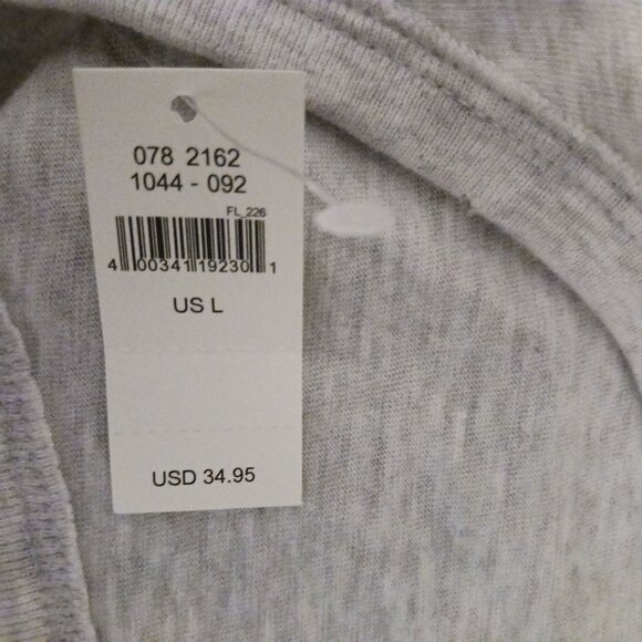NEW Offline by Aerie Heather Gray Cotton Oversized Graphic‎ T-shirt Size L - Picture 6 of 10